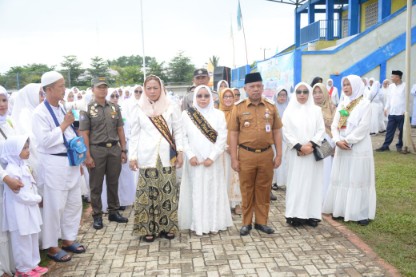 Plt. Bunda Paud Lamteng Ni Ketut Dewi Nadi Resmi Buka SPMH PAUD dan RA se-Kecamatan Punggur