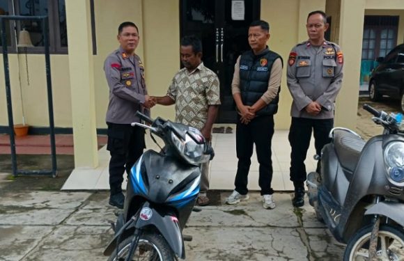 Motor Warga Seputihsurabaya Hilang saat Bekerja di Ladang, Akhirnya Ketemu di Kantor Polisi