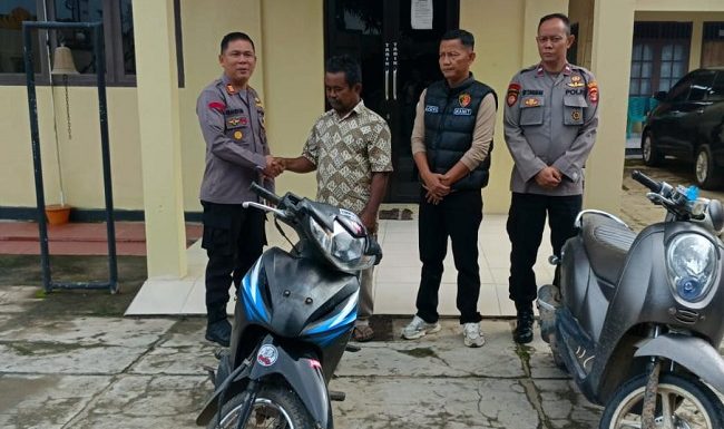 Motor Warga Seputihsurabaya Hilang saat Bekerja di Ladang, Akhirnya Ketemu di Kantor Polisi