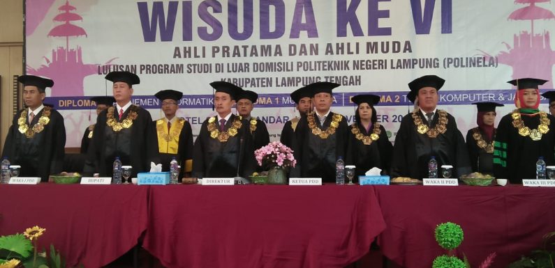 Polinela PDD Lampung Tengah Luluskan 161 Wisudawan