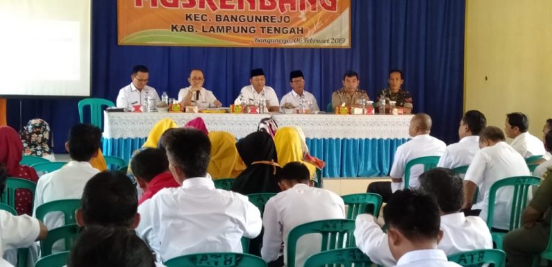 Musrenbang Kecamatan Bangunrejo Banyak Usulan Pembangunan