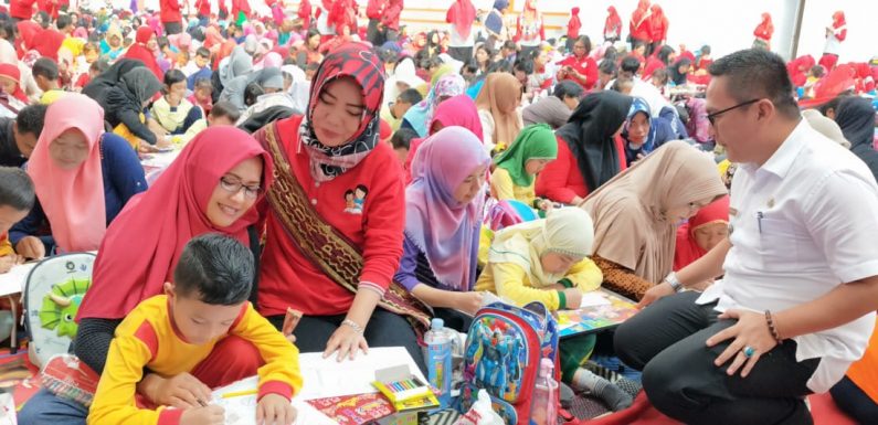 Ratusan Peserta Antusias Ikuti Festival Kreatifitas Anak Usia Dini Mama Mia