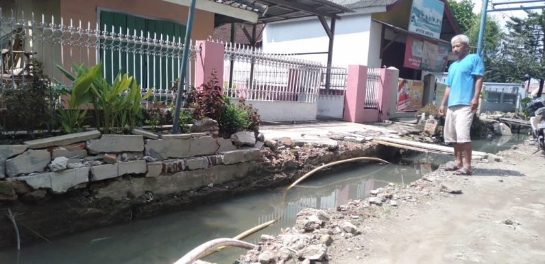 Pasca Dibongkar, Pembangunan Drainase Terbengkalai