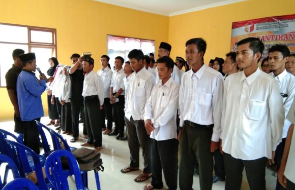 58 PTPS Kecamatan Putrarumbia Dilantik