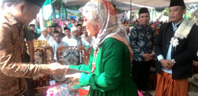 Muslimat NU Kampung Liman Benawi Gelar Pengajian Akbar