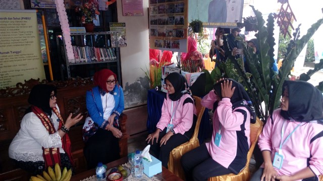 Lamteng Masuk 6 Besar Nasional Penilaian Lomba PKK KB Kesehatan PHBS