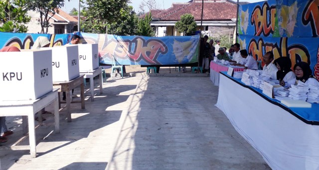 Pencoblosan di TPS 06 dan TPS 07 Lancar