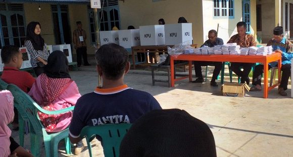 Jokowi Makruf Menang 80% Di TPS 21 Simpang Agung