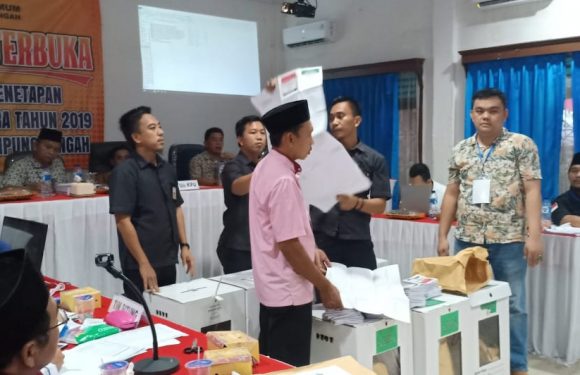 KPU Hitung Ulang Surat Suara di TPS Kalirejo