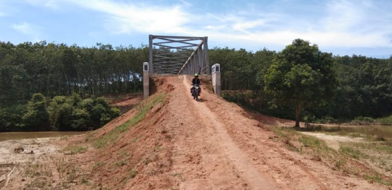 Badan Jalan Jembatan Kampung Putralempuyang Segera Dikerjakan Tahun 2019