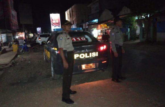 Polsek Kalirejo  Giatkan Patroli Rutin