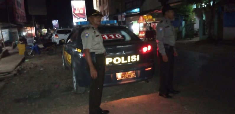 Polsek Kalirejo  Giatkan Patroli Rutin