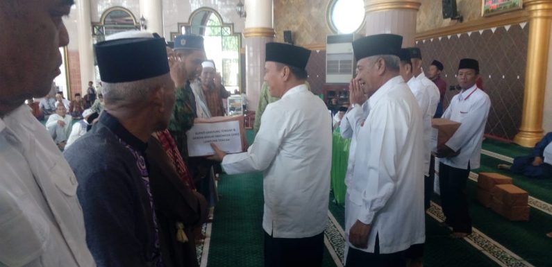 Pemkab Lamteng-DMI Berikan Taliasih