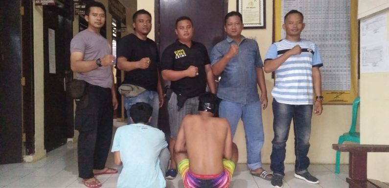 Pelaku Curat Diamankan Jajaran Polsek Seputihraman