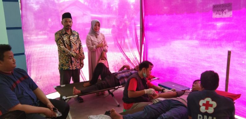 MTA Perwakilan Lamteng Adakan Donor Darah di Rumbia