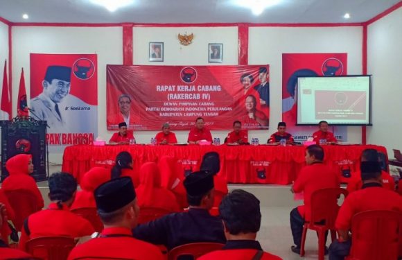 Rakercab IV DPC PDI Lamteng, Sudin : Peluang Pak Loekman Sangat Besar