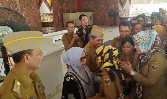 Halal Bihalal, Ini Pesan Bupati Loekman untuk Jajaran ASN Pemkab Lamteng