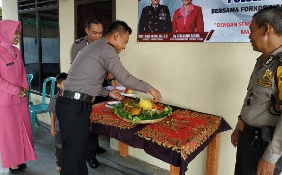 Polsek Seputihmataram Gelar Syukuran HUT Bhayangkara Ke-73