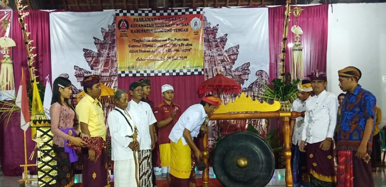 600 Peserta Ikuti Pasraman Kilat Peradah Lamteng
