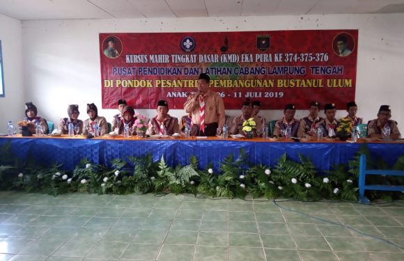 Gerakan Pramuka Gugus Depan Bustanul Ulum Gelar KMD