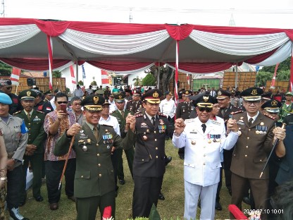 Bupati Loekman Apresiasi Kinerja Polri, Saat Perayaan HUT Bhayangkara ke-73