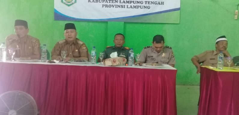 Rakoor Kecamatan Bangunrejo di Kampung Sukanegara