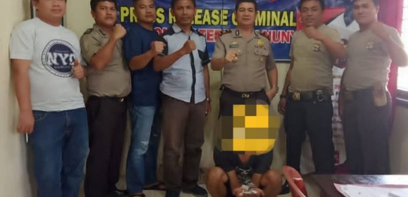 Pakai Narkotika Golongan 1 Warga Tanjung Anom Diciduk Polisi