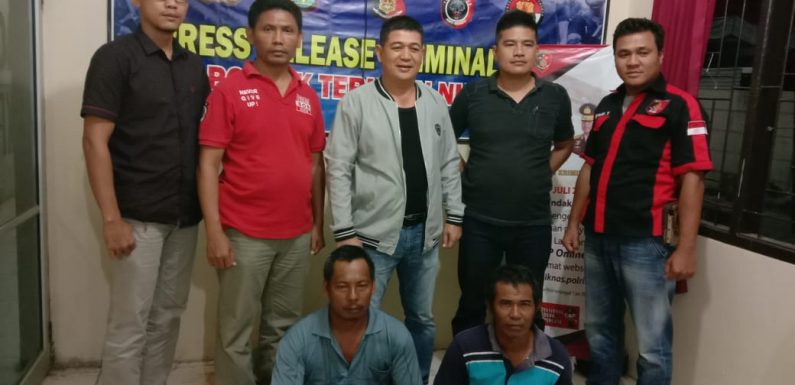 Polsek Nunyai Amankan Tiga Pelaku Curas Jambret