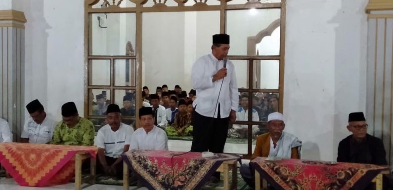 Hadiri Acara di Ponpes Baitunnur Tanggulangin, Loekman Minta Doa dan Dukungan di Pilbup