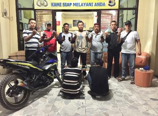 Polsek Seputih Mataram Bekuk Pengedar Shabu