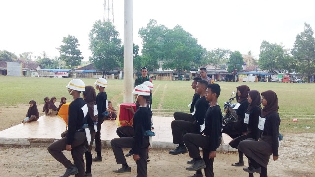 Calon Paskibra Kecamatan Bangunrejo Intensifkan Latihan