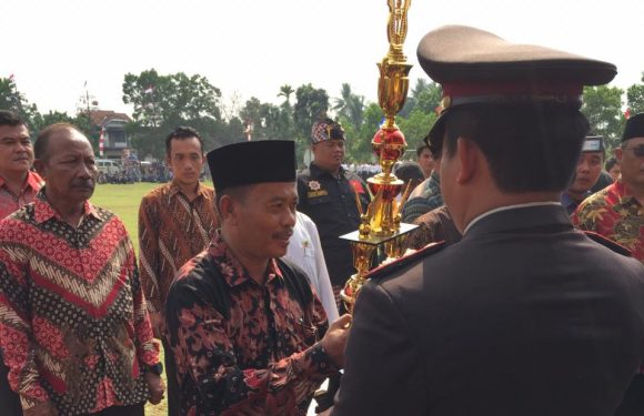 HUT Bhayangkara Ke-73, Kampung Variaagung Juara 1 Lomba Poskamling