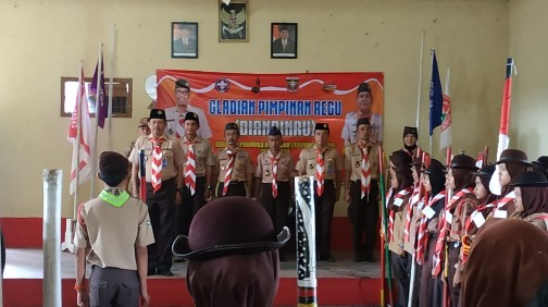 Pramuka Korwil Timur Lamteng Adakan Dianpinru