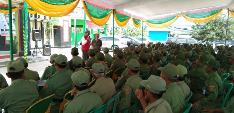 Bupati Minta Linmas Kawal Program Gotong Royong