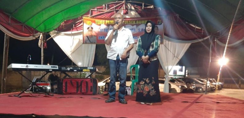 Temu Pamit Kapolsek Rumbia, Heru Prasongko Gantikan Timur Irawan