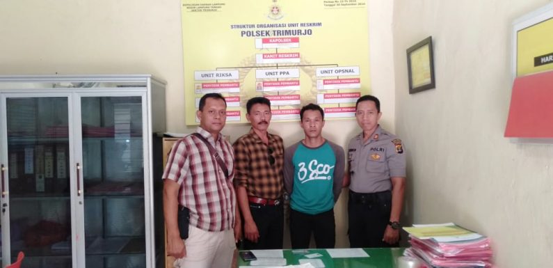 Buser Gadungan Ditangkap Polsek Trimurjo
