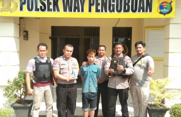Polsek Waypengubuan Ungkap Pelaku Curat