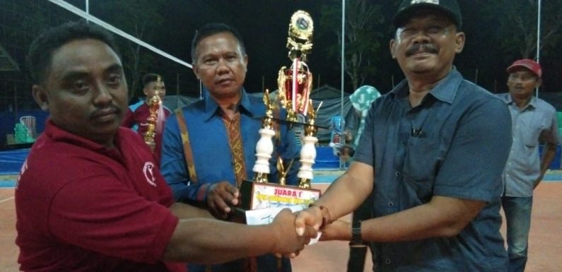 Kampung Setia Bumi Sukses Gelar Turnamen Voli