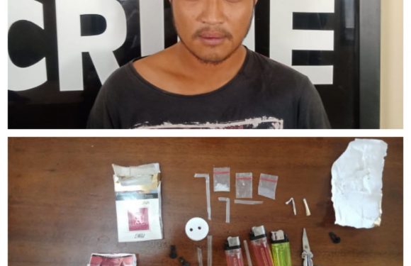 Belum Sempat Gunakan Sabu, Mahasiswa Ini Keburu Ditangkap Polisi