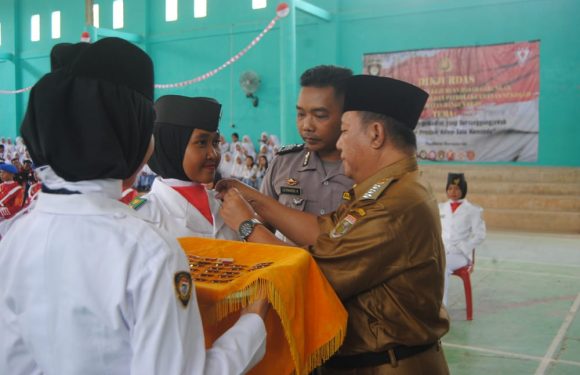 30 Paskibra Kecamatan Bangunrejo Resmi Dikukuhkan