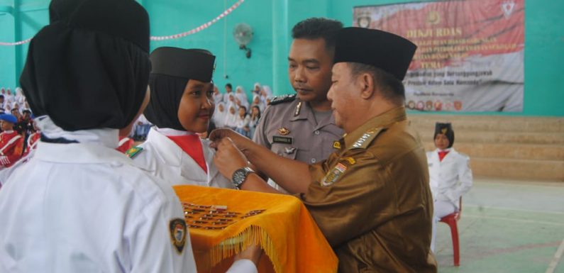 30 Paskibra Kecamatan Bangunrejo Resmi Dikukuhkan