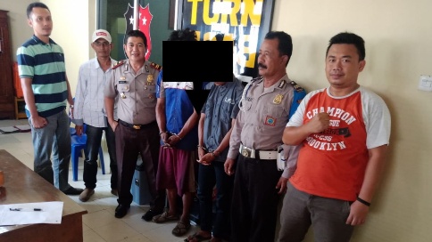 Asyik Nyabu, Dua Warga Kecamatan Terusannunyai Ini Ditangkap Polisi