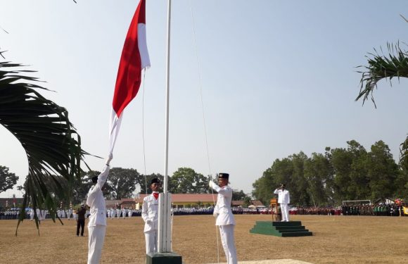 Camat Seputihmataram Pimpin Upacara HUT RI