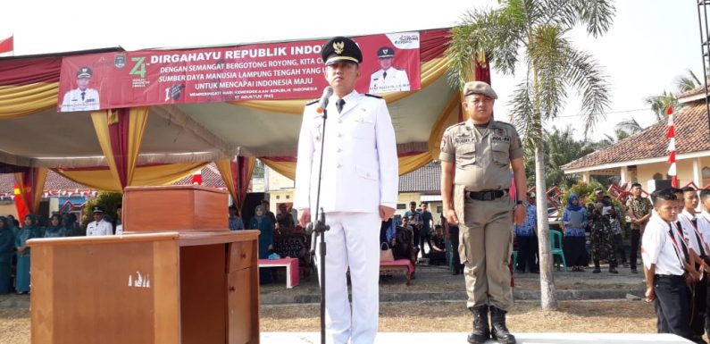 Anaktuha Gelar Upacara HUT RI ke-74