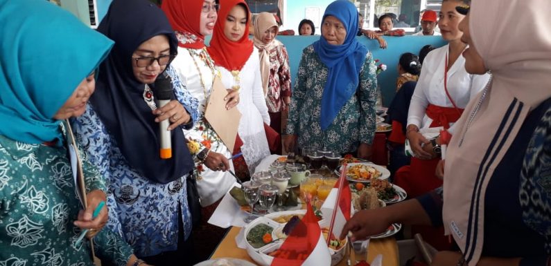 HUT RI Ke-74 TP PKK Kecamatan Seputihmataram Gelar Lomba B2SA