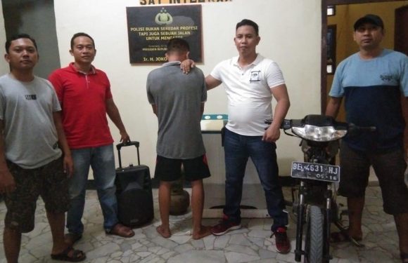 Resahkan Warga, Resdivis Curat Diringkus Polsek Seputihsurabaya