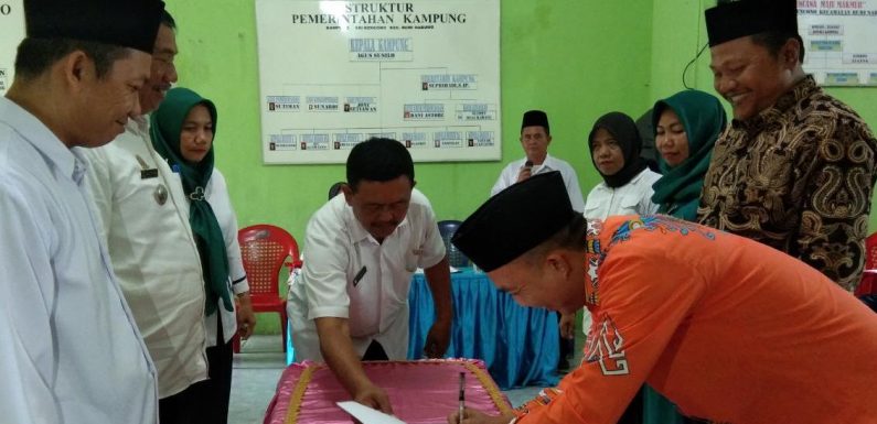 Dua Plt Kakam di Buminabung Sertijab