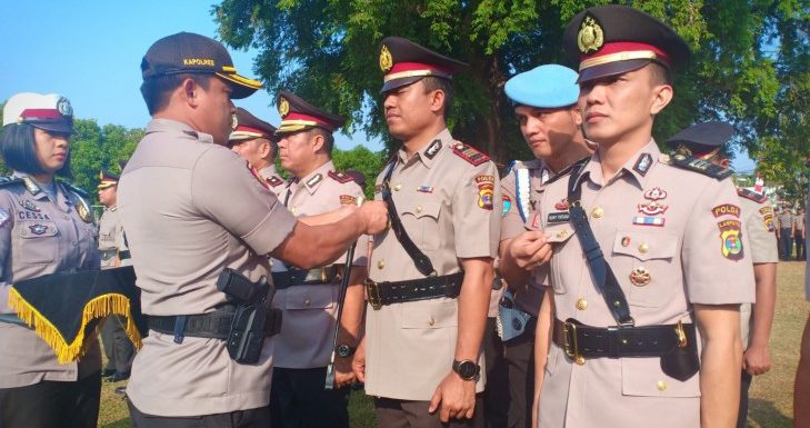 Inilah Pejabat Baru di Polres Lamteng