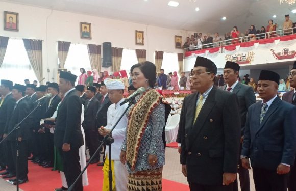 Hari ini, Anggota DPRD Lampung Tengah di Lantik
