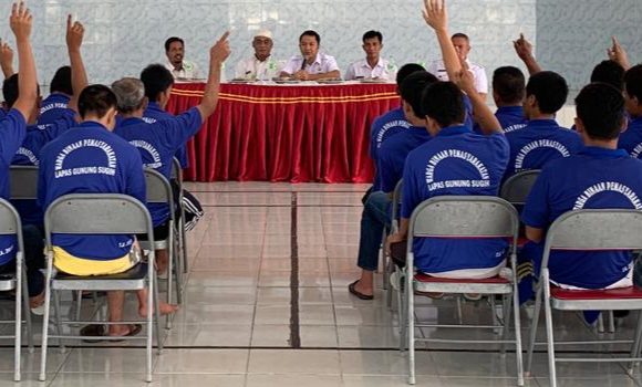 317 Napi di Usulkan Remisi, Kalapas Syarpani : Gratis, Cepat, Transparan dan Objektif